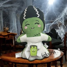 Frankenstein Bride of Koda Throw Pillow Halloween Tik Tok Viral Set of 2 New