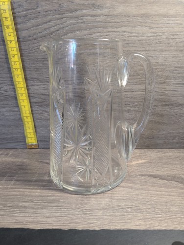 Vintage crystal jug - vintage, beautiful