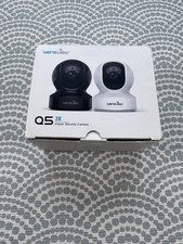 Baby/Pet Smart Camera with Motion detector 2kSecurity Camera Indoor, Wifi, white