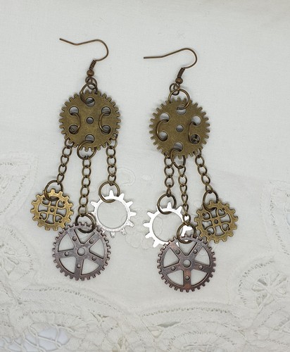 Handmade steampunk jewellery - handmade,