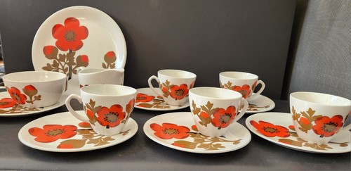 Myott ironstone floral - myott, dinner