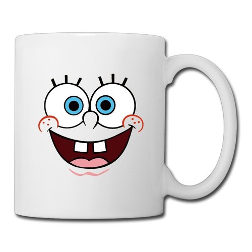 Personalised spongebob mug - personalised,