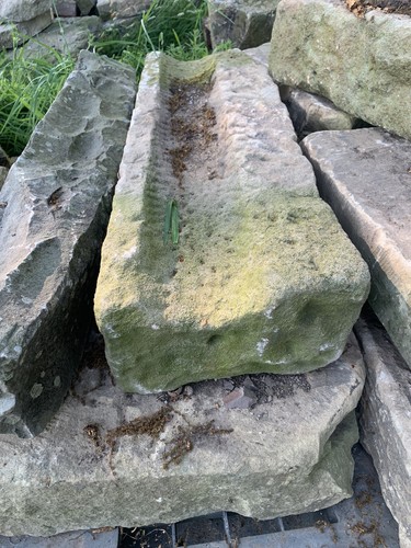 Sand stone water feature - stone,