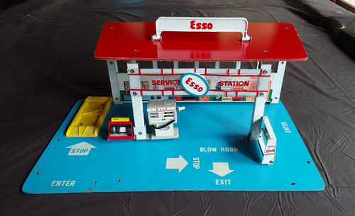 Vintage esso service station - esso,