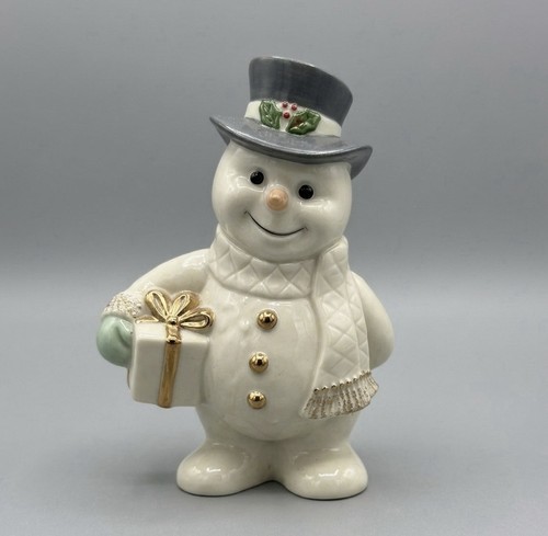 Lenox ivory snowman figurine - ivory,