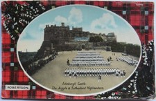 Vintage Postcard of Edinburgh