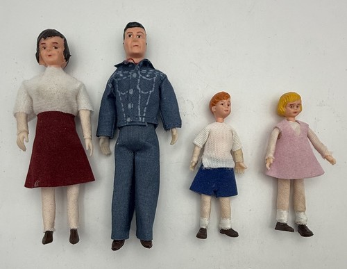 Vintage dolls house family - dolls, 4