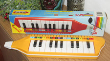 Avril by Bontempi Mouth Piano Organ Vintage 1984 80s Kids Toy Musical Instrument