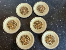 Set of 6 vintage Poole Pottery
