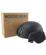 MICH 2000 Black Airsoft Helmet