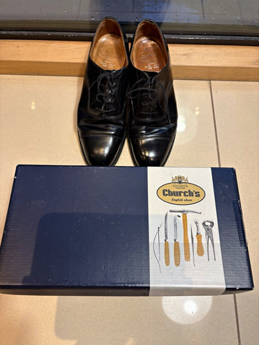 Church men black - church's, men's