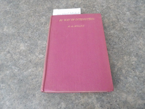 Way introduction a - way,