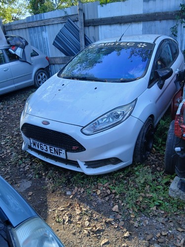 Ford fiesta 2014 white - white, 1.0