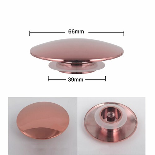 Brass sink basin waste plug - brass,