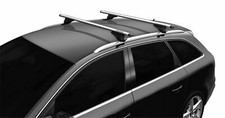 Roof Bars in Silver Aluminium
