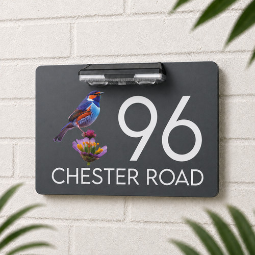 Personalised custom solar led - personalised,