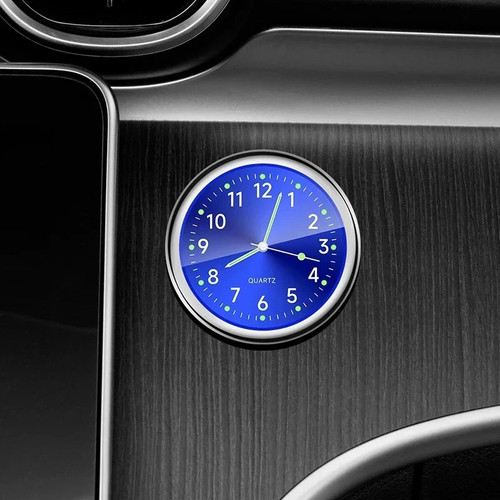 Mini car dashboard clock - car,