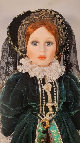 Porcelain doll catherine - doll, "catherine