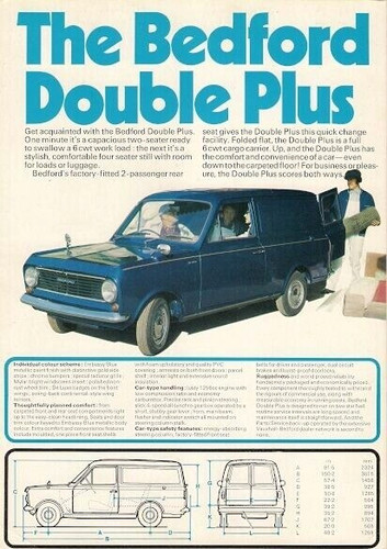 Bedford double plus - bedford, van