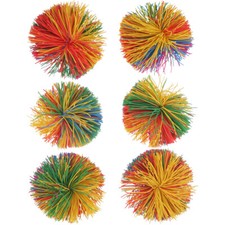 6Pcs Silicone Koosh Balls
