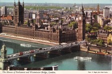 Postcard - London - The Houses