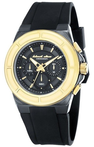 Black dice mens chronograph - dice,