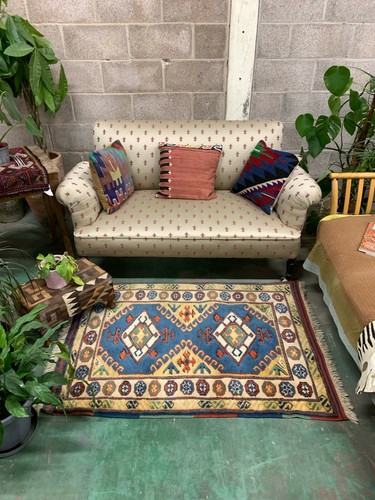 Old turkish kazak rug oriental - turkish,