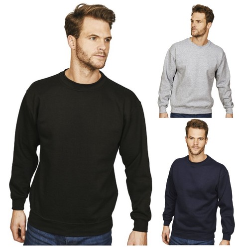 Mens sweatshirt plain fleece - sweatshirt,