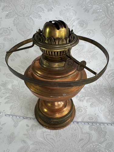 Vintage brass and copper oil - vintage,
