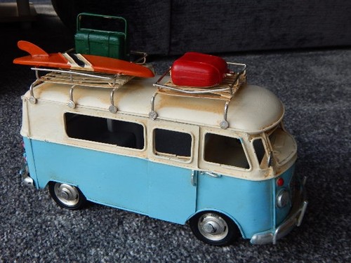 Retro camper van surf - retro,