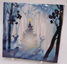 RSPCA HHB Charity Christmas Cards Pack of 10 Christmas Forest Design & Envelopes