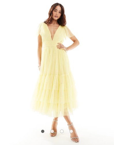 Nwt lace beads bridesmaid - lace,