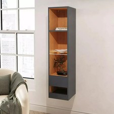 Leon Tall Shelf Unit with LED