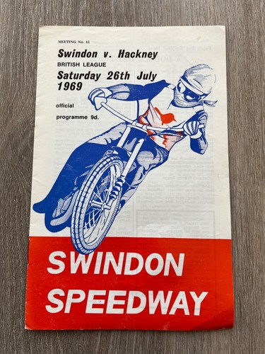 Swindon speedway programme - swindon,
