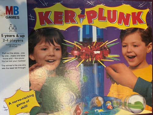 Kerplunk board game - board,