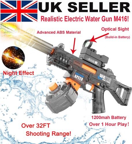 Electric water gun - water,