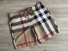 Burberry Check Swim Shorts Archive Beige Checked Swimming Pool XX-Large 'XXL'