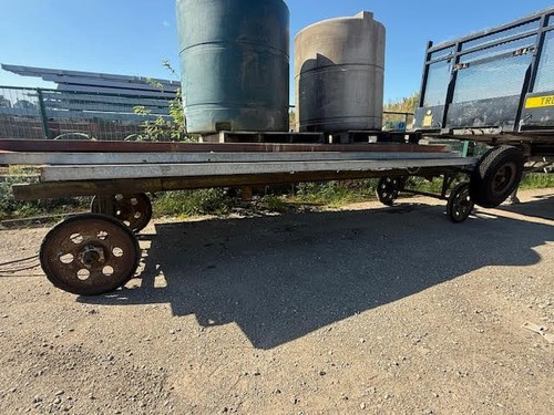 Vintage farm trailer trolley - trailer,