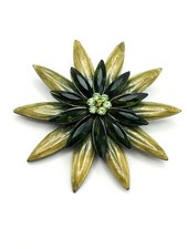Vintage green tones enamel - vintage,