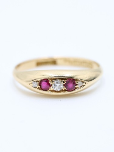 Gold ruby diamond - ruby, &