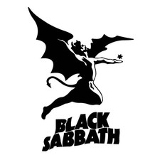 Ozzy Osbourne Black Sabbath Logo Band Vinyl Sticker Decal for Window