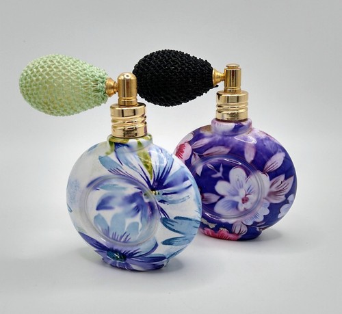Perfume bottle small flower - bottle,