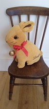 Lindt Chocolate Bunny Rabbit Plush Soft Toy Zip Compartment H26cm