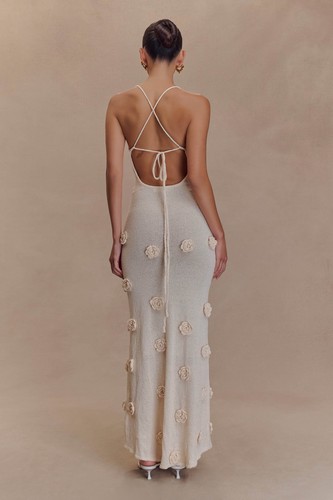 Meshki suki nude knit - nude,