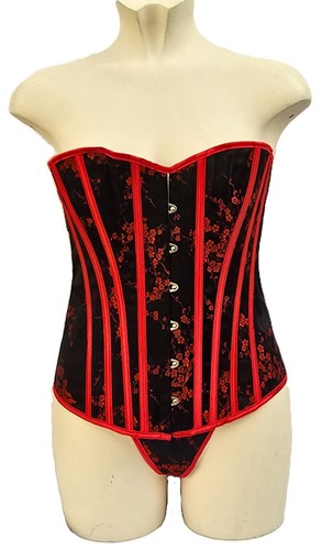 Overbust boned corset - corset, sexy