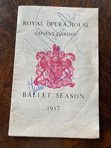 Margot fonteyn signed - margot,