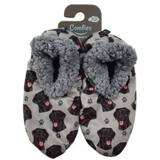 Black Labrador Slippers Non Slip Gift/Present Dog