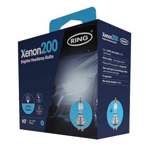Ring xenon200 12v 55w car - ring, h7
