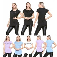 Ladies **Long Hem Top**