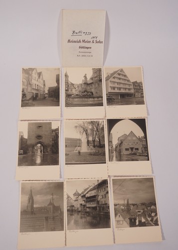 Lot real photos 1958 - 9-pc,